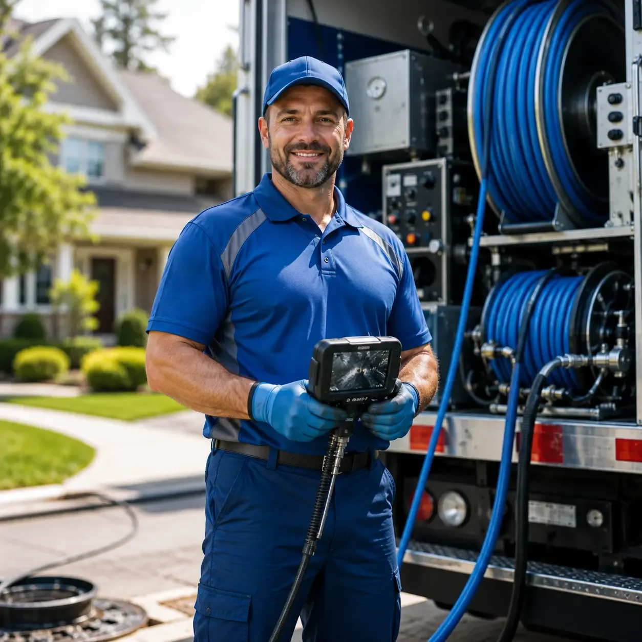 Local outdoor drain cleaning specialists in San Benito, TX